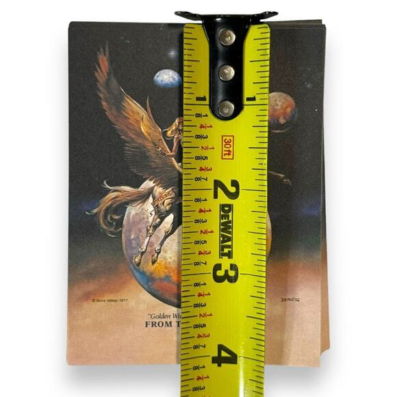 Vintage Antioch Bookplates Boris Vallejo “Golden Wings” Decorative Labels Boxed - Picture 10 of 11